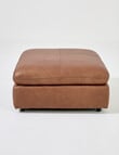 Marcello&Co Augusta Leather Modular Ottoman product photo View 03 S