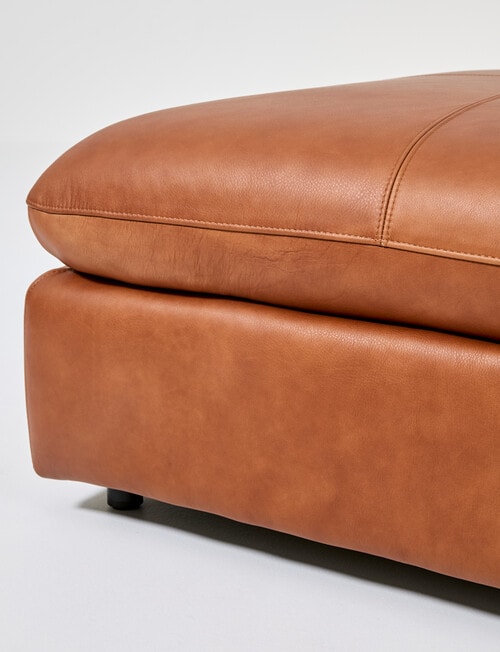 Marcello&Co Augusta Leather Modular Ottoman product photo View 04 L