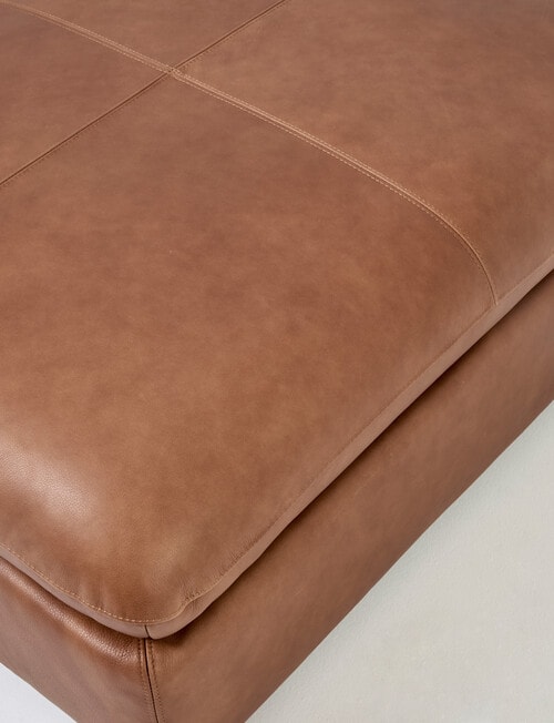 Marcello&Co Augusta Leather Modular Ottoman product photo View 05 L