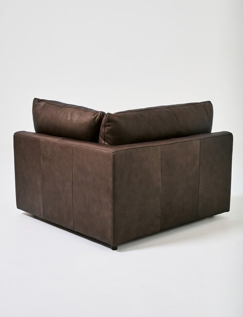 Marcello&Co Augusta Leather Modular Corner product photo View 02 L