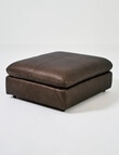 Marcello&Co Augusta Leather Modular Ottoman product photo