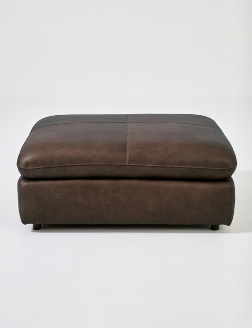 Marcello&Co Augusta Leather Modular Ottoman product photo View 02 L