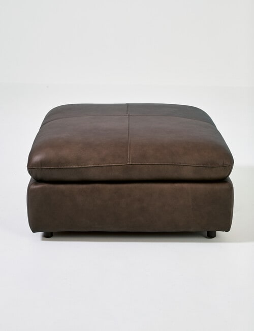 Marcello&Co Augusta Leather Modular Ottoman product photo View 03 L
