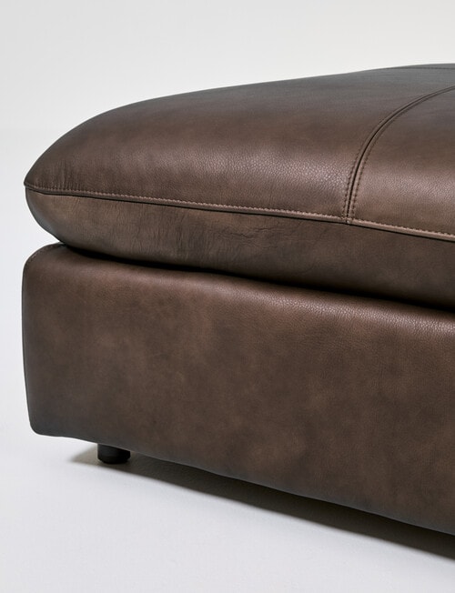 Marcello&Co Augusta Leather Modular Ottoman product photo View 04 L