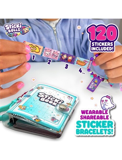 Sticki Rolls Sticki Book Pack, Assorted product photo View 04 L