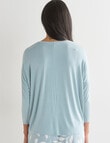 Whistle Sleep 3/4 Batwing Top, Soft Green product photo View 02 S