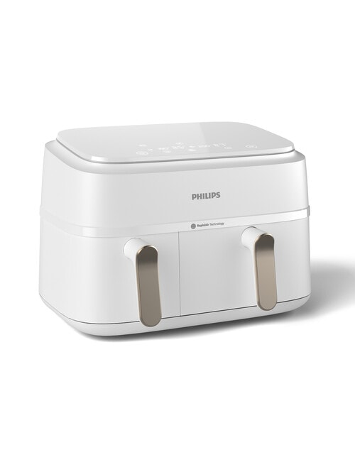 Philips Dual Basket XXL Air Fryer, White, NA353/10 product photo View 02 L