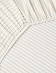 Little Bundle Cot Fitted Sheets, 2-Pack, Sandy Stripe product photo View 02 S