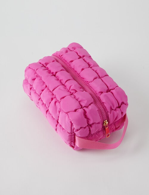 Zest Puffy Vanity Case, Pink product photo
