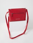 Boston + Bailey Mini Zips Crossbody Bag, Sangria product photo