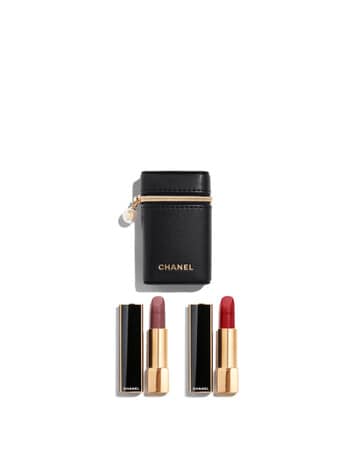 CHANEL ROUGE ALLURE VELVET LES PERLES Set Of 2 Luminous Matte Lip Colours - Limited Edition product photo
