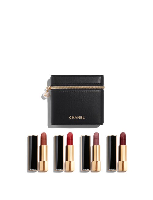 CHANEL ROUGE ALLURE VELVET LES PERLES Set Of 4 Luminous Matte Lip Colours - Limited Edition product photo