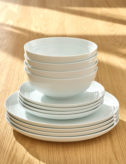 Stevens Fable Dinnerset, 12-Piece, White product photo