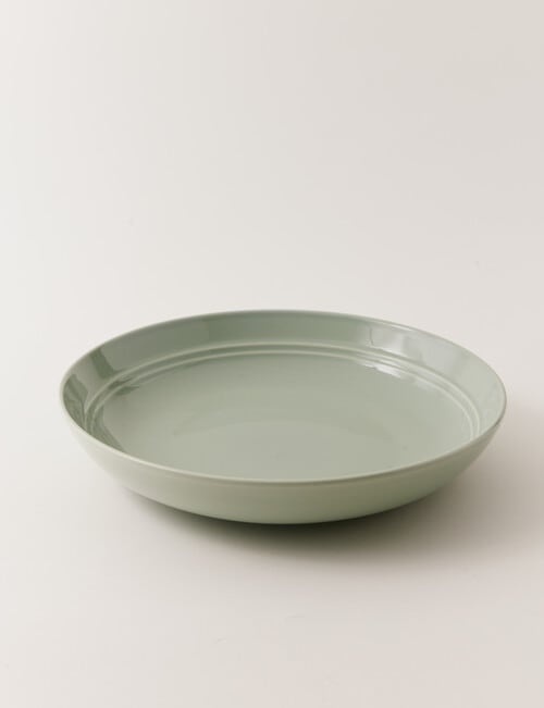 Stevens Fable Pasta Bowl, 23cm, Sage Green product photo