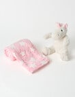 Teeny Weeny Plush Toy with Blanket, Unicorn product photo