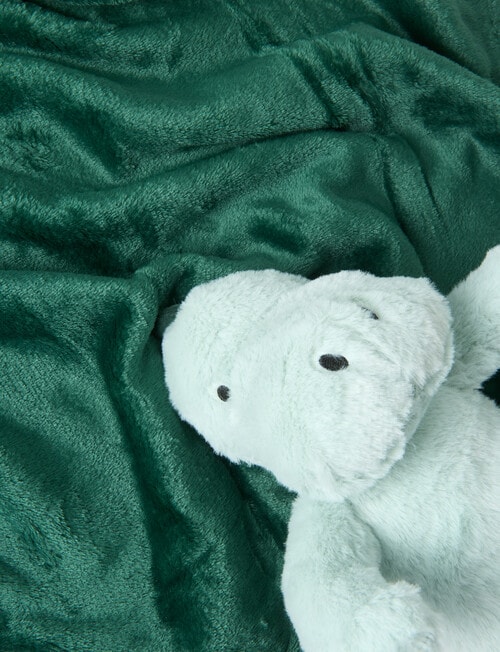 Teeny Weeny Plush Toy with Blanket, Dinosaur product photo View 03 L