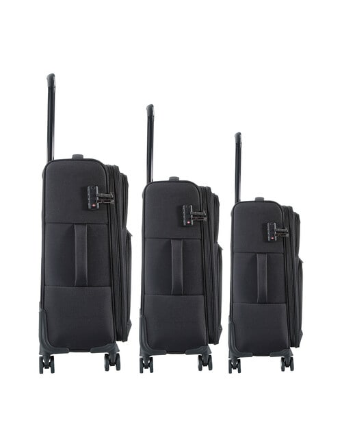 Rivelo Soft Trolley Set, 3-Piece, Black product photo View 02 L
