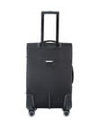 Rivelo Soft Trolley Set, 3-Piece, Black product photo View 06 S