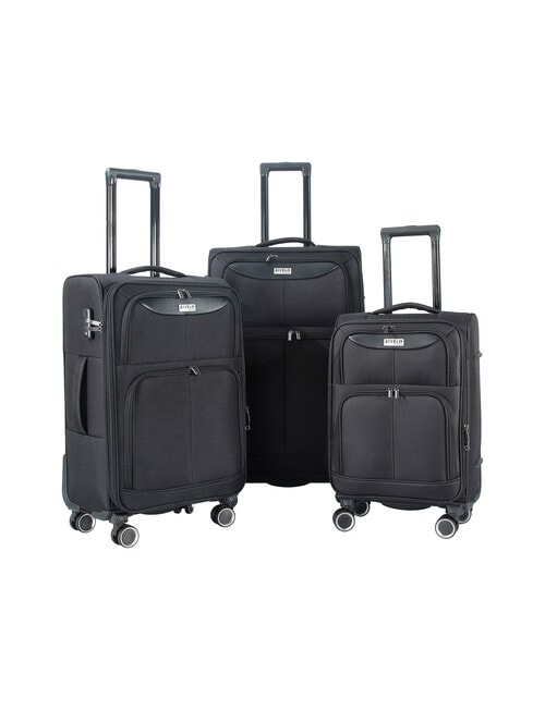 Rivelo Soft Trolley Set, 3-Piece, Black product photo View 13 L