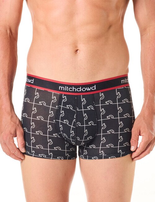 Mitch Dowd Dog Cotton Trunk, 3-Pack, Red product photo View 02 L