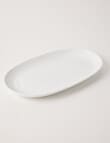 Stevens Fable Oval Platter, 36cm, White product photo