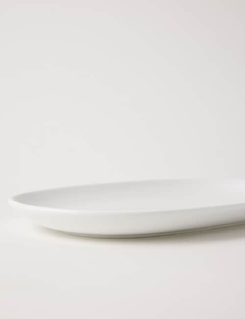 Stevens Fable Oval Platter, 36cm, White product photo View 02 L