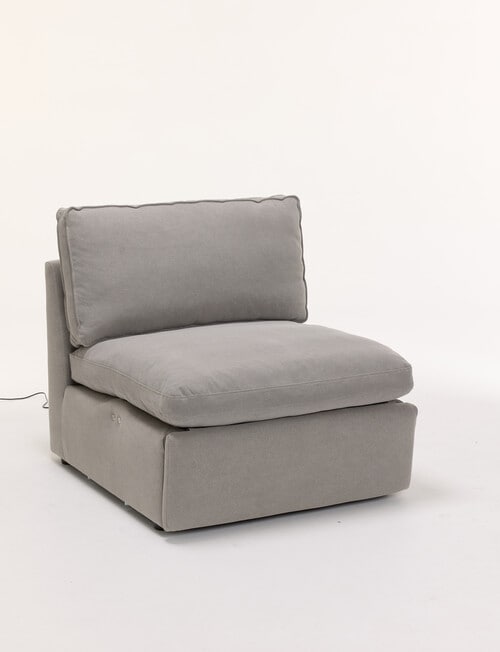 Marcello&Co Kona Modular Electric Armless, Grey product photo View 03 L