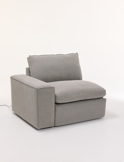 Marcello&Co Kona Modular Electric Left Hand Facing, Grey product photo View 03 L