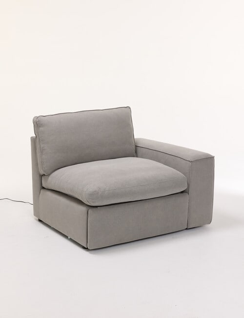 Marcello&Co Kona Modular Electric Right Hand Facing, Grey product photo View 03 L