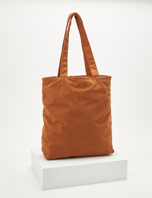 Zest Cord Tote Bag, Caramel product photo View 02 L