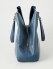 Boston + Bailey Stitch Detail Tote Bag, Navy product photo View 04 S
