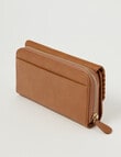 Boston + Bailey Stitch Detail Full Wallet, Tan product photo View 02 S