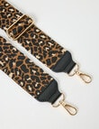 Whistle Accessories Animal Mix It Up Bag Strap, Brown product photo View 04 S