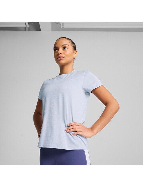 Puma TAD Essential Heather Tee, Cool Weather Heather product photo View 03 L