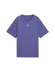 Puma Essential Puma Logo Relaxed Tee, Blue Crystal product photo