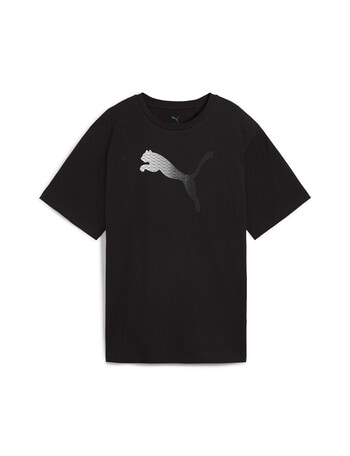 Puma Her Graphic Tee, PUMA Black product photo