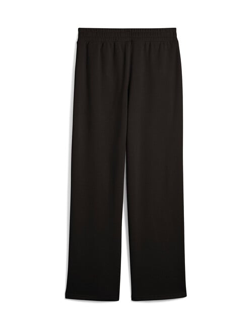Puma Essential No.1 Logo Straight Pants, PUMA Black product photo View 02 L