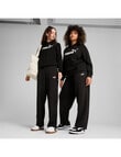 Puma Essential No.1 Logo Straight Pants, PUMA Black product photo View 03 S