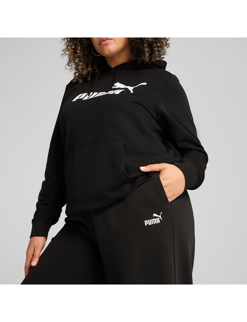 Puma Essential No.1 Logo Straight Pants, PUMA Black product photo View 04 L