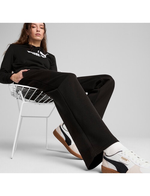 Puma Essential No.1 Logo Straight Pants, PUMA Black product photo View 07 L