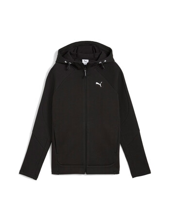 Puma Evostripe Full-Zip Hoodie, A Black product photo
