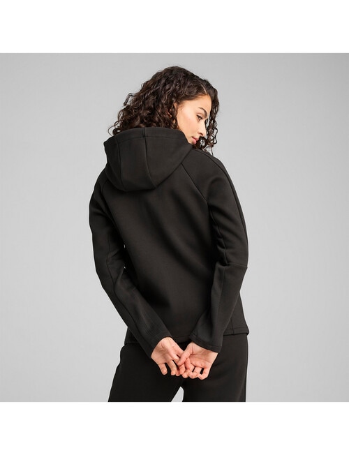 Puma Evostripe Full-Zip Hoodie, A Black product photo View 06 L