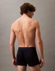 Calvin Klein Ultrasoft Modal Knit Boxer, 3-Pack, Black, Shoreline & Grey product photo View 03 S
