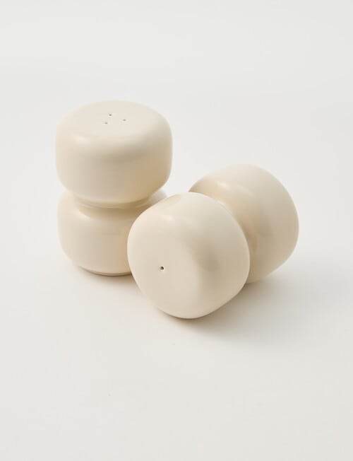 Salt&Pepper Grind Shaker Set, White, 8cm product photo View 03 L