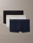 Calvin Klein Ultrasoft Modal Trunk, 3-Pack, Black, Shoreline & Grey Heather product photo