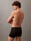 Calvin Klein Ultrasoft Modal Trunk, 3-Pack, Black, Shoreline & Grey Heather product photo View 03 S