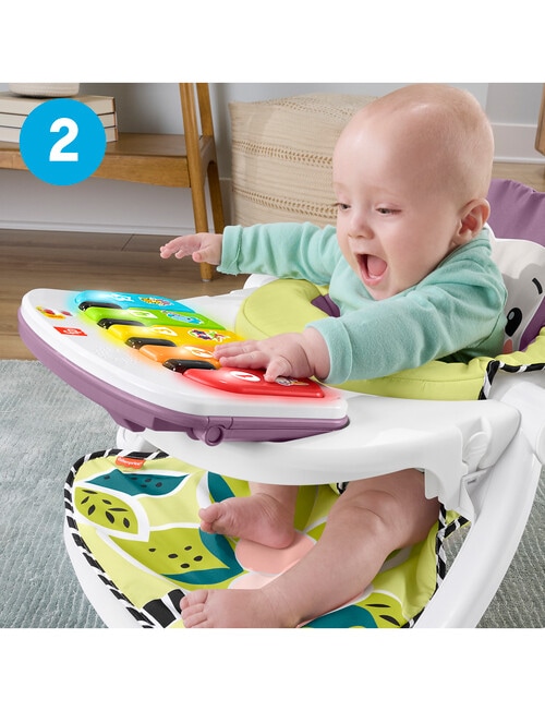 Fisher Price Purple Monkey Sit Me Up product photo View 10 L