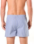 Mitch Dowd Check Cotton Boxer Short, 5-Pack, Blue product photo View 03 S