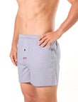 Mitch Dowd Check Cotton Boxer Short, 5-Pack, Blue product photo View 05 S