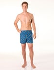 Mitch Dowd Candy Bear Cotton Boxer Shorts, Blue product photo View 04 S